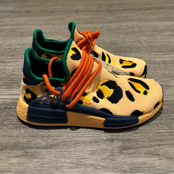 Pharrell x Adidas NMD Human Race Animal Print Pulse Amber - Picture 3 of 5